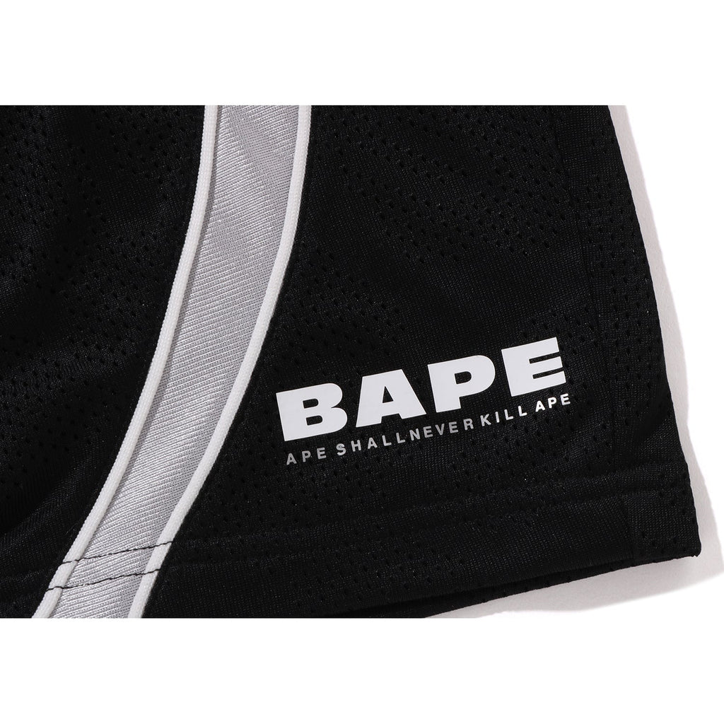 SOLID CAMO JACQUARD MULTILOGO RELAXED FIT SWEAT SHORTS MENS