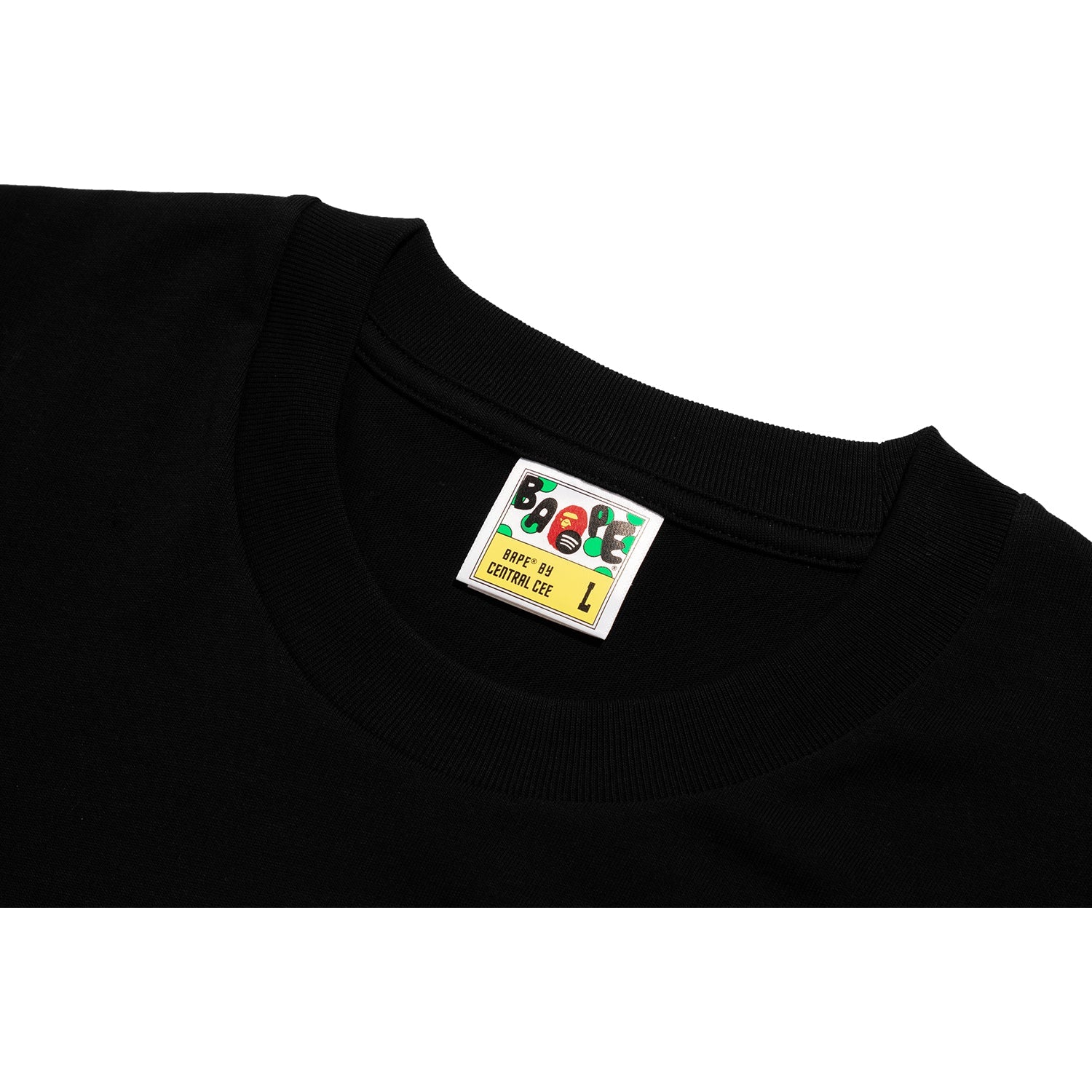 BAPE X SPOTIFY BY CENTRAL CEE COLLEGE RELAXED FIT TEE MENS